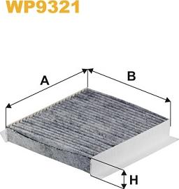 WIX Filters WP9321 - Фильтр воздуха в салоне autosila-amz.com