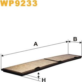 WIX Filters WP9233 - Фильтр воздуха в салоне autosila-amz.com