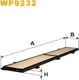 WIX Filters WP9232 - Фильтр воздуха в салоне autosila-amz.com