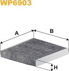 WIX Filters WP6903 - Фильтр воздуха в салоне autosila-amz.com