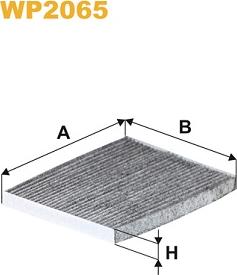 WIX Filters WP2065 - Фильтр воздуха в салоне autosila-amz.com