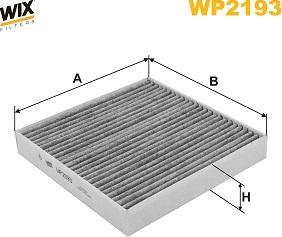 WIX Filters WP2193 - Фильтр воздуха в салоне autosila-amz.com