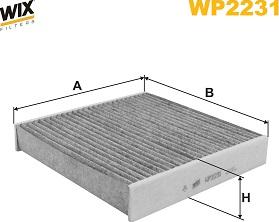 WIX Filters WP2231 - Фильтр воздуха в салоне autosila-amz.com