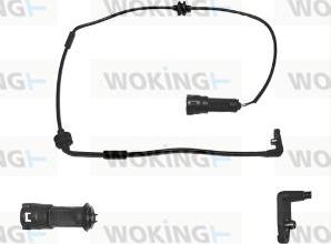 Woking 001046 - Сигнализатор, износ тормозных колодок autosila-amz.com