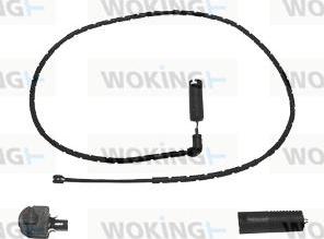 Woking 001066 - Сигнализатор, износ тормозных колодок autosila-amz.com