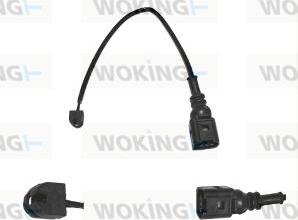 Woking 001060 - Сигнализатор, износ тормозных колодок autosila-amz.com