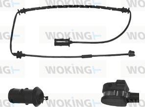 Woking 001061 - Сигнализатор, износ тормозных колодок autosila-amz.com