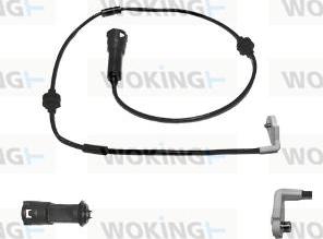 Woking 001029 - Сигнализатор, износ тормозных колодок autosila-amz.com