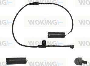 Woking 001025 - Сигнализатор, износ тормозных колодок autosila-amz.com