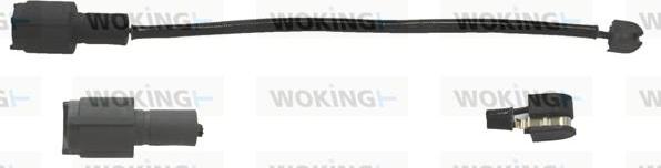 Woking 001156 - Сигнализатор, износ тормозных колодок autosila-amz.com