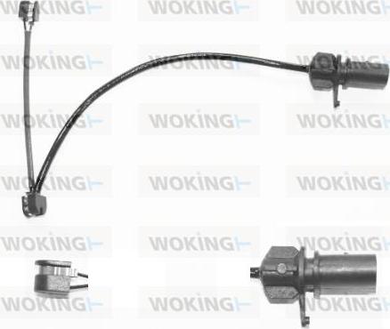 Woking 001122 - Сигнализатор, износ тормозных колодок autosila-amz.com