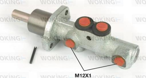 Woking C1019.37 - Главный тормозной цилиндр autosila-amz.com