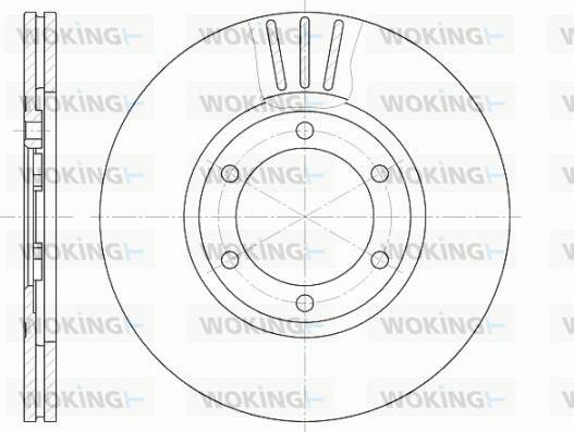 Maxgear 19-2538 - Тормозной диск autosila-amz.com