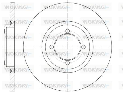 Brake Engineering DI844721 - Тормозной диск autosila-amz.com