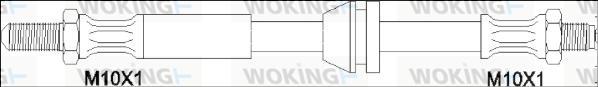 Woking G1900.02 - Тормозной шланг autosila-amz.com
