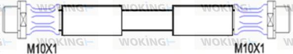 Woking G1900.36 - Тормозной шланг autosila-amz.com