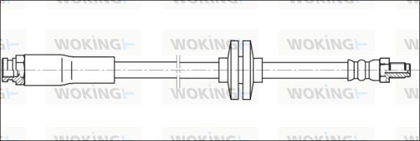 Woking G1901.41 - Тормозной шланг autosila-amz.com