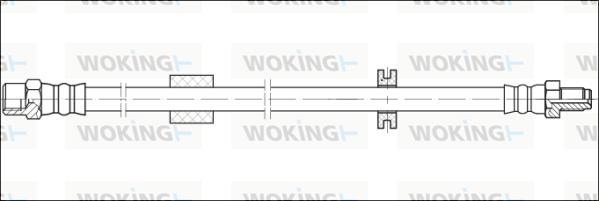 Woking G1901.08 - Тормозной шланг autosila-amz.com