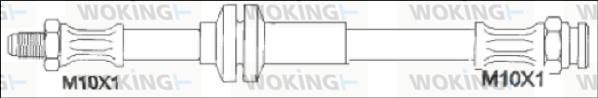 Woking G1901.12 - Тормозной шланг autosila-amz.com