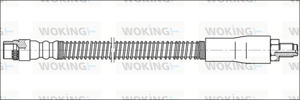 Woking G1903.40 - Тормозной шланг autosila-amz.com