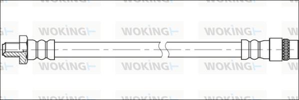 Woking G1903.08 - Тормозной шланг autosila-amz.com