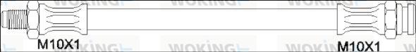 Woking G1903.31 - Тормозной шланг autosila-amz.com