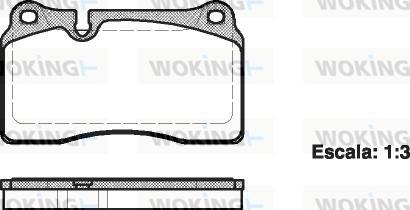 GMC 2409803 - Тормозные колодки, дисковые, комплект autosila-amz.com