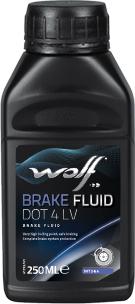 Wolf 1047754 - WOLF BRAKE FLUID DOT 4 LV Жидкость тормозная (0.25L) autosila-amz.com
