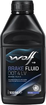 Wolf 1047756 - Жидкость тормозная BRAKE FLUID DOT 4 LV 500ML autosila-amz.com