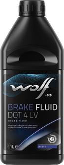Wolf 1047758 - WOLF BRAKE FLUID DOT 4 LV Жидкость тормозная (1L) autosila-amz.com