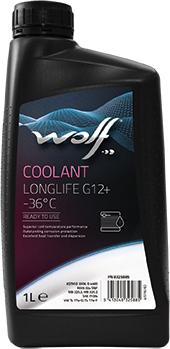 Wolf 8325885 - WOLF COOLANT LONGLIFE G12+ -36C Антифриз розовый готовый (1L) autosila-amz.com
