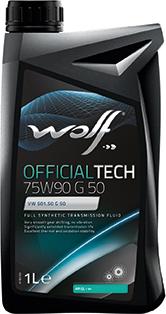 Wolf 8304101 - 2306/1 WOLF, OFFICIALTECH 75W-90 G50 (GL4+) 1 Л ТРАНСМИССИОННОЕ МАСЛО БЕЛЬГИЯ autosila-amz.com