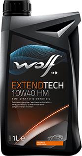 Wolf 8302114 - WOLF EXTENDTECH 10W40 HM A3/B4 SM/CF Масло моторное полусинт. (1L) autosila-amz.com