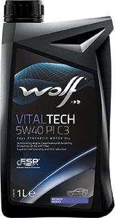 Wolf 8302817 - WOLF VITALTECH 5W40 PI C3 SN/CF Масло моторное синт. (1L) autosila-amz.com