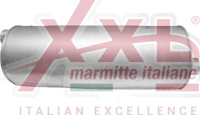 XXLMARMITTEITALIANE A5001 - Средний глушитель выхлопных газов autosila-amz.com