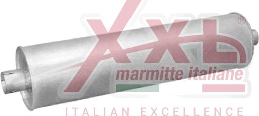 XXLMARMITTEITALIANE A3022 - Средний глушитель выхлопных газов autosila-amz.com