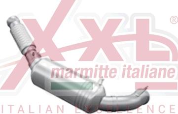 XXLMARMITTEITALIANE K9116 - Комплект для дооборудования, катализатор / сажевый фильтр (комби autosila-amz.com