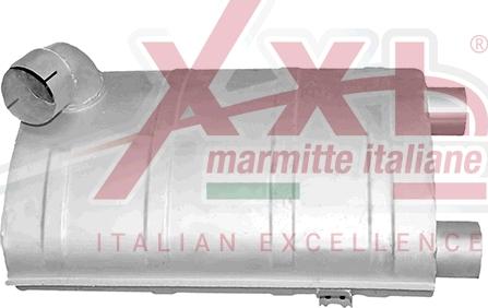 XXLMARMITTEITALIANE K0389 - Средний / конечный глушитель ОГ autosila-amz.com