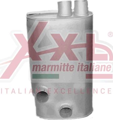 XXLMARMITTEITALIANE K2462 - Средний / конечный глушитель ОГ autosila-amz.com