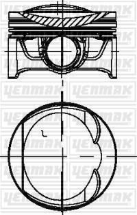 Yenmak 39-04295-000 - Поршень autosila-amz.com