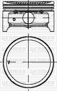 Yenmak 39-04257-000 - Поршень autosila-amz.com