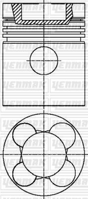 Yenmak 31-04911-000 - Поршень autosila-amz.com