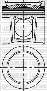 Yenmak 31-04679-000 - Поршень autosila-amz.com