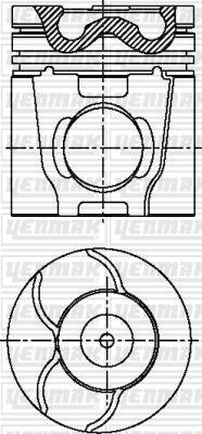 Yenmak 31-04055-000 - Поршень autosila-amz.com