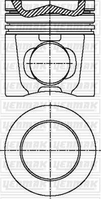 Yenmak 31-04086-000 - Поршень autosila-amz.com