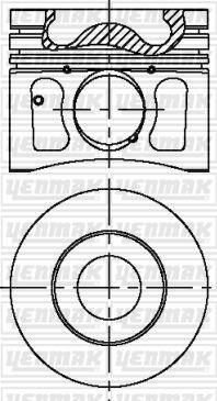 Yenmak 31-04034-000 - Поршень autosila-amz.com