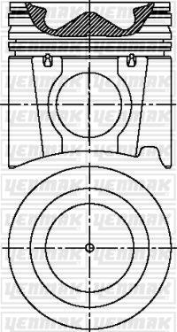 Yenmak 31-04844-000 - Поршень autosila-amz.com