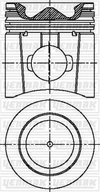 Yenmak 31-04845-000 - Поршень autosila-amz.com