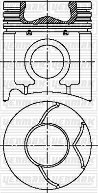 Yenmak 31-04843-000 - Поршень autosila-amz.com