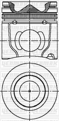 Yenmak 31-04847-000 - Поршень autosila-amz.com